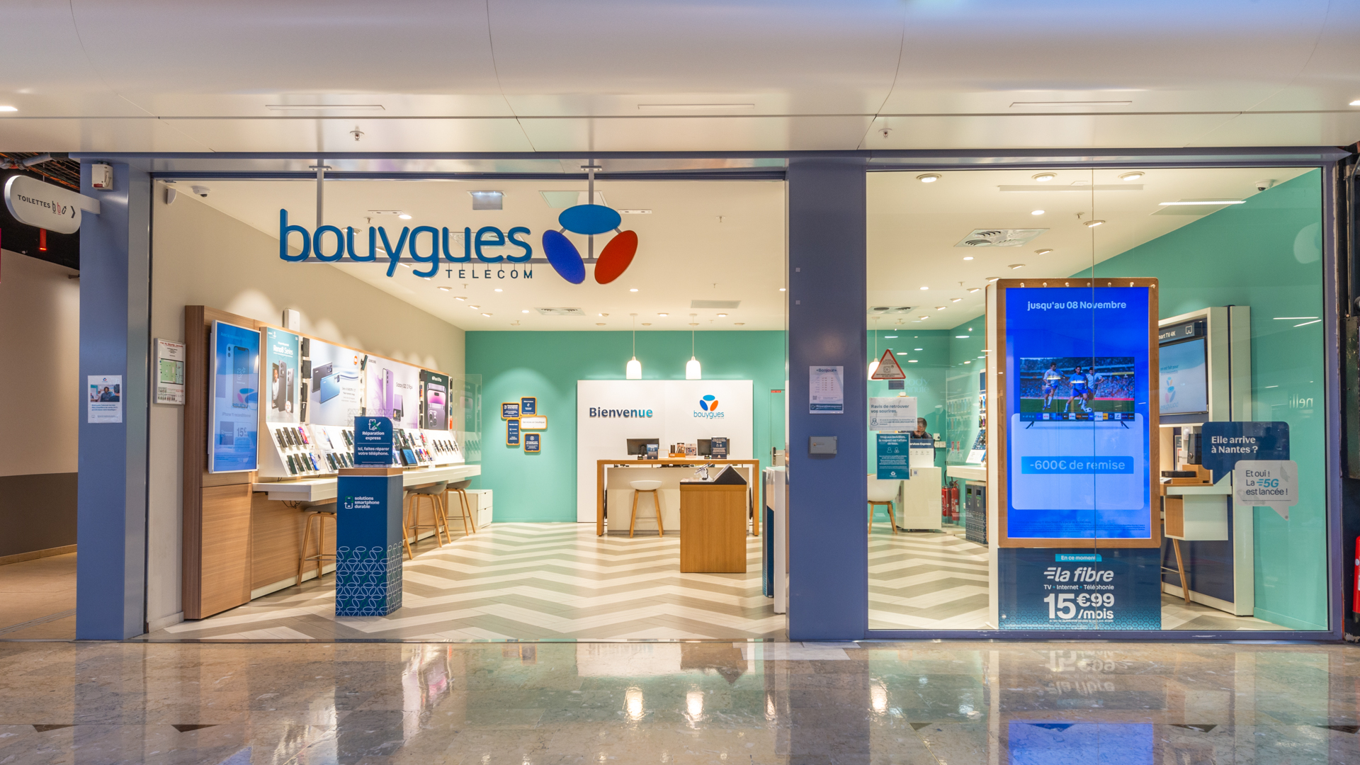 Boutique BOUYGUES TELECOM CC NANTES BEAULIEU